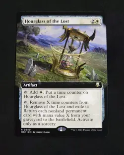 MTG Hourglass of the Lost (Extended Art) Modern Horizons 3 (MH3) #40 Rare NM ⚪ - Image 1
