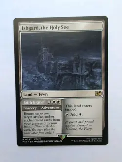 MTG Ishgard, the Holy See (FIN) Universe Beyond: Final Fantasy Regular Rare 0283 - Image 1
