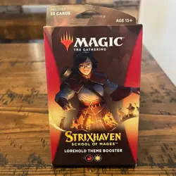 Magic the Gathering Strixhaven School of Mages Lorehold Theme Booster NEW - Image 1