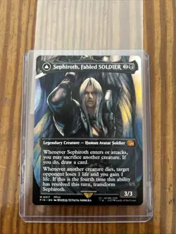 Sephiroth, Fabled SOLDIER (Borderless) (0317) Final Fantasy MTG Regular MINT - Image 1