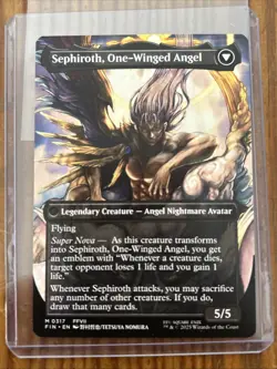 Sephiroth, Fabled SOLDIER (Borderless) (0317) Final Fantasy MTG Regular MINT - Image 4