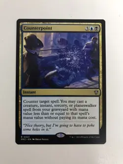 Counterpoint MTG Magic the Gathering Card NM Near Mint MKC - Image 1