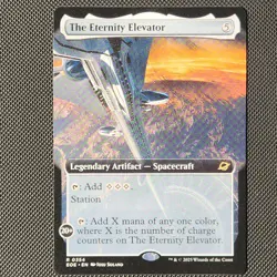 The Eternity Elevator R 0354 Extended Art Non-Foil edge of eternities MTG EOE EN - Image 1