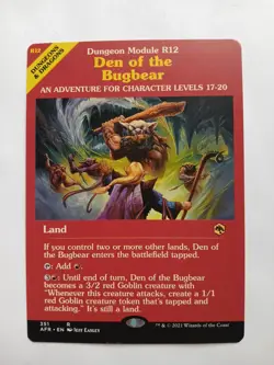 MTG: Den of the Bugbear (Dungeon Module) Adventures in the Forgotten Realms - Image 1