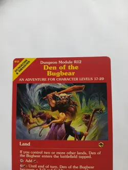 MTG: Den of the Bugbear (Dungeon Module) Adventures in the Forgotten Realms - Image 5