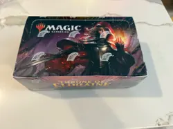 MTG Throne Of Eldraine Sealed Booster Box Brand New Factory Sealed (Box Dent) - Image 1