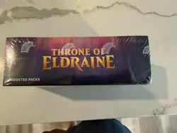 MTG Throne Of Eldraine Sealed Booster Box Brand New Factory Sealed (Box Dent) - Image 3