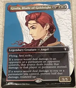 Gisela, Blade of Goldnight (Borderless) Commander Masters Regular - Image 1