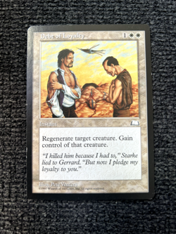 Debt of Loyalty - Weatherlight # MTG Magic The Gathering - Image 1