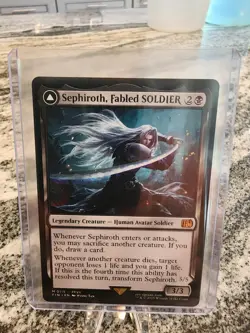Magic the Gathering Final Fantasy - Sephiroth, Fabled SOLDIER - One-Winged Angel - Image 1