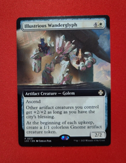 Illustrious Wanderglyph #61 x1, NM MTG Lost Caverns of Ixalan Commander,NON FOIL - Image 1