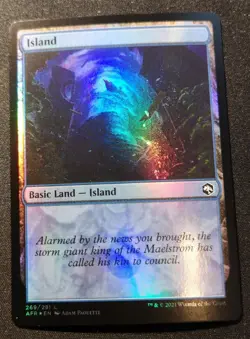 Island - Foil - AFR - MTG - EN - NM - 269/281 - Image 1