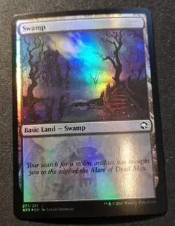 Swamp - Foil - AFR - MTG - EN - NM - 271/281 - Image 1