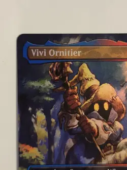 Excellent condition Vivi Ornitier (Borderless) Final Fantasy Foil. NM M0321 - Image 4
