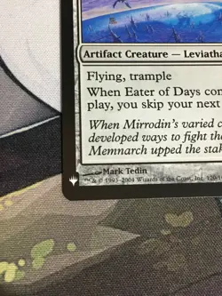 C5005 MAGIC THE GATHERING MTG DARKSTEEL EATER OF DAYS #120 RARE NM - Image 4