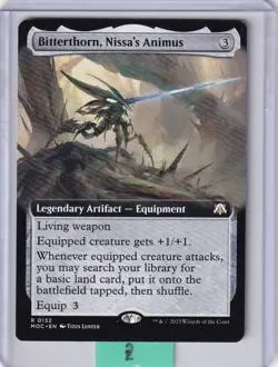 Bitterhorn Nissa's Animus (Extended Art) * March of the Machine Commander - Image 3