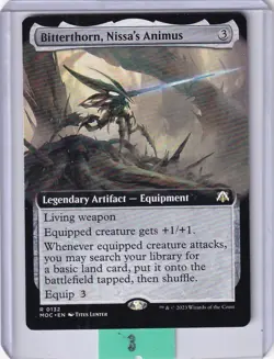 Bitterhorn Nissa's Animus (Extended Art) * March of the Machine Commander - Image 5