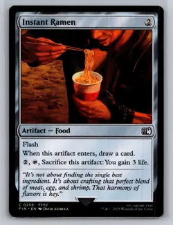 Magic: The Gathering - Final Fantasy #259 Instant Ramen - Image 1