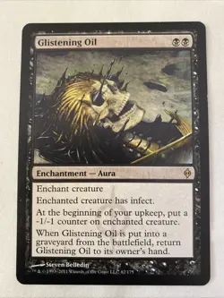Glistening Oil New Phyrexia Regular - Image 1