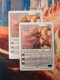 Serra the Benevolent (White Border) Mystery Booster 2 Magic MTG MB2 - Image 2