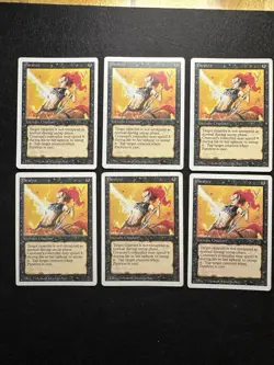 Magic the Gathering: Revised Edition Paralyze x 6 MTG - Image 1