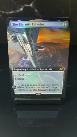 The Eternity Elevator (Extended Art) Foil x1 #354 - Edge of Eternities (EOE) - Image 1