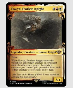 Eowyn, Fearless Knight (Showcase Scrolls) Lord of the Rings 0652 Non-Foil NM - Image 1