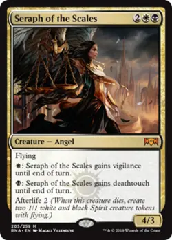 MTG - Seraph of the Scales - Ravnica Allegiance - NM, English Magic FLAT RATE SH - Image 1