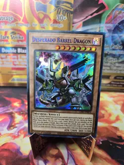 Yu-Gi-Oh! Desperarado Barrel Dragon LDS1-EN076 1st Ultra Rare (Blue) LP - Image 1