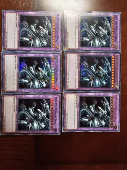Yu-Gi-Oh! Blue-Eyes Ultimate Dragon 1st Edition-6 Cards - Image 1