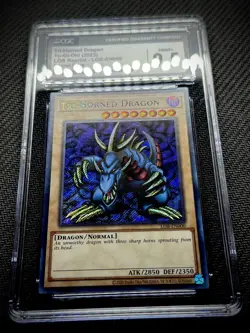 Tri-Horned Dragon - LOB-EN000 - CGC 9.5 - 25th Anniversary - Yu-Gi-Oh! - Image 4
