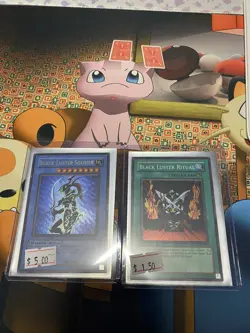 Black Luster Soldier Yugi Evolution Unlimited With Black Luster Ritual Yu Gi Oh - Image 1