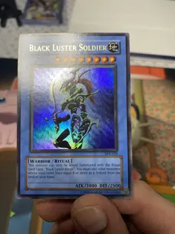 Black Luster Soldier Yugi Evolution Unlimited With Black Luster Ritual Yu Gi Oh - Image 2