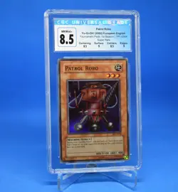 Yu-Gi-Oh! Patrol Robo [TP1-E004] Super Rare CGC 8.5 - Image 1