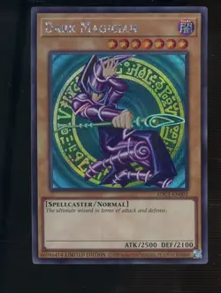 Yu-Gi-Oh! Dark Magician ADC1-EN001 adidas Promo Card - Image 1