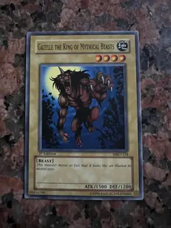 Yu-Gi-Oh! TCG Gazelle the King of Mythical Beasts Metal Raiders MRD-124 1st... - Image 1