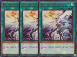 Yu-Gi-Oh! 3x Ultimate Slayer RA02-EN070 Ultra Rare Playset - Image 1