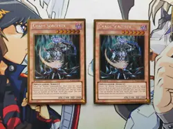 Chaos Sorcerer x2 PGLD-EN084 Gold Rare 1st Edition NM/LP Condition - Image 1