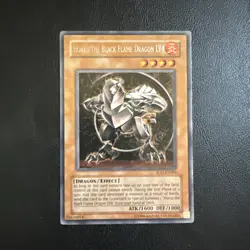 Horus The Black Flame Dragon LV4 SOD-EN006 NM Unlimited Rare Yugioh - Image 1