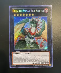 2014 Yugioh! Orea, the Sylvan High Arbiter PRIO-EN050 1st Edition Secret Rare NM - Image 1