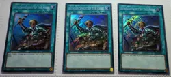 Yugioh! 3x Reinforcement of the Army 1st Ed.RA01-EN051 Secret Rare play set 25th - Image 1