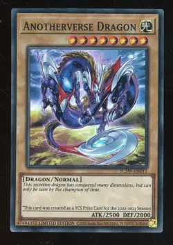 ANOTHERVERSE DRAGON YU-GI-OH! YCSW-EN013 2022-23 CHAMPIONSHIP SERIES SUPER RARE - Image 1