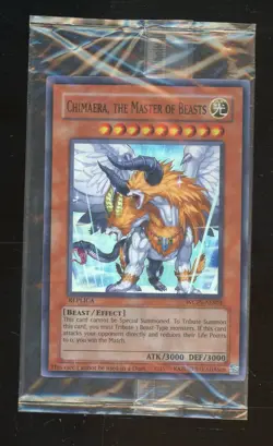 World Chimaera The Master Of Beasts Super Rare WCPS-AE803 Yu-Gi-Oh! Sealed - Image 1