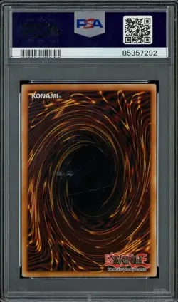 2022 YU-GI-OH #EN042 Ultimate Crystal Rainbow Dragon Overdrive ED. HOLO PSA 9 - Image 2