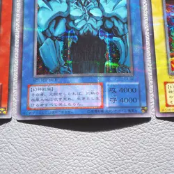 Yu-Gi-Oh Egyptian God Slifer Obelisk Ra G4-01 G4-02 G4-03 3set NM-EX Japan k243 - Image 5