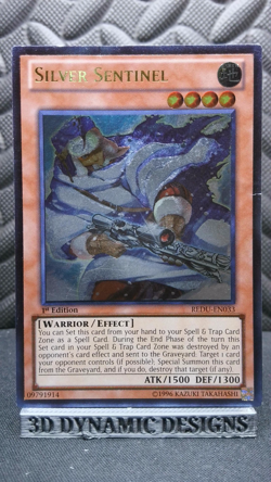 | Yugioh Silver Sentinel REDU-EN033 1st Edition Ultimate Rare HP 🔥 | - Image 1