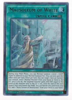 Yugioh! LP Mausoleum of White - LCKC-EN036 - Ultra Rare - 1st Edition - Image 1