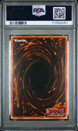 2003 Yu-Gi-Oh! Judgment Of Anubis Dark Crisis DCR Unlimited Secret Rare PSA 9 - Image 2