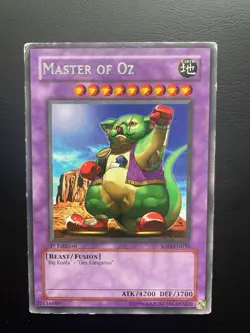 Yugioh Master Of Oz SOD-EN035 1st Edition Rare Damaged - Image 1