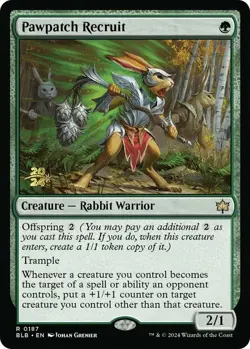 Pawpatch Recruit - Foil - Prerelease Promo Light Play, English Magic the Gatheri - Image 1